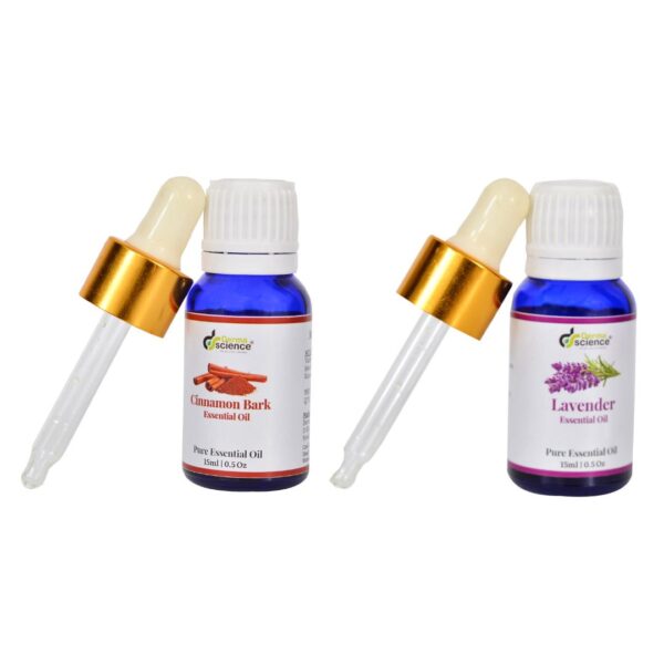 Cinammon & Lavender Natural Essential Oil Combo